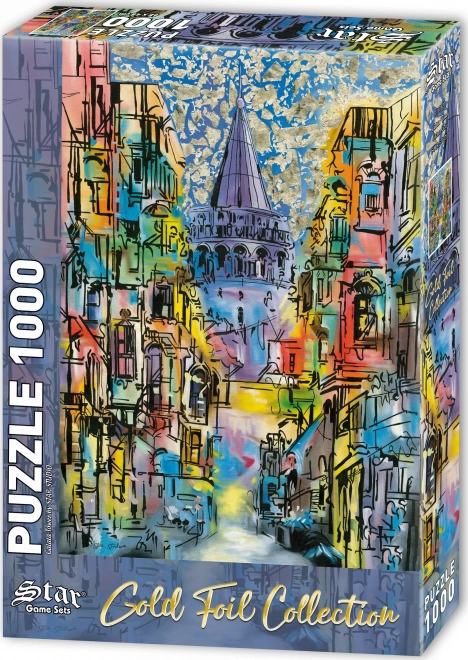 Metalni puzzle Galatska kula 1000 dijelova