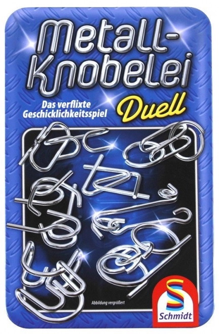 SCHMIDT Set metalnih zagonetki Duell u limenoj kutiji