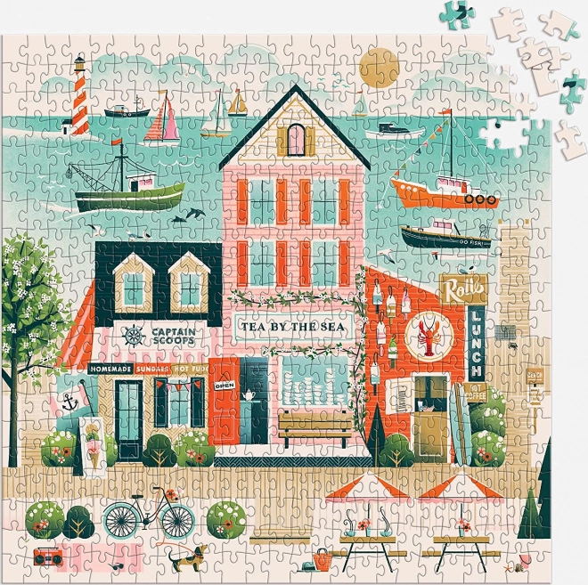 Galison Puzzle Bistro u moru 500 dijelova