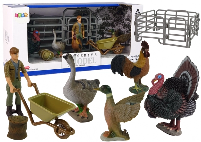 Veliki Set Figurica Životinja na Farmi