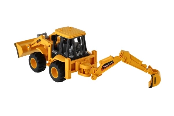 Plastični građevinski utovarivač 8x17 cm s inercijskim pogonom