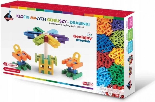 Obrazovna prostorna konstrukcijska set – 62 dijelova