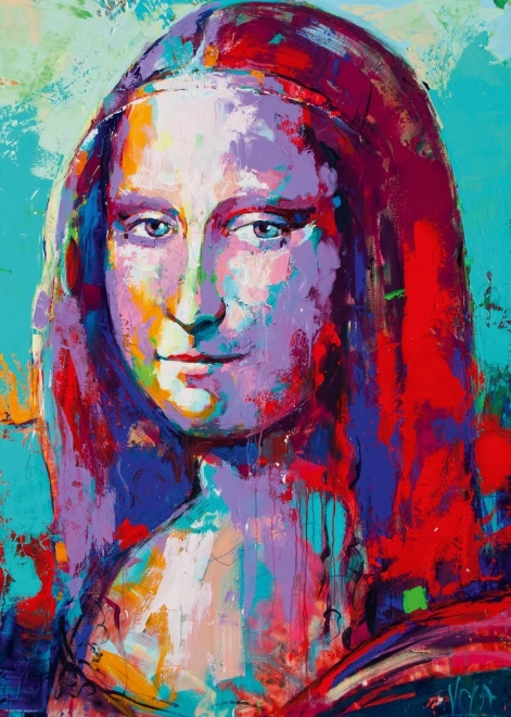 Puzzle 1000 dijelova Mona Lisa – VOKA (HEYE)