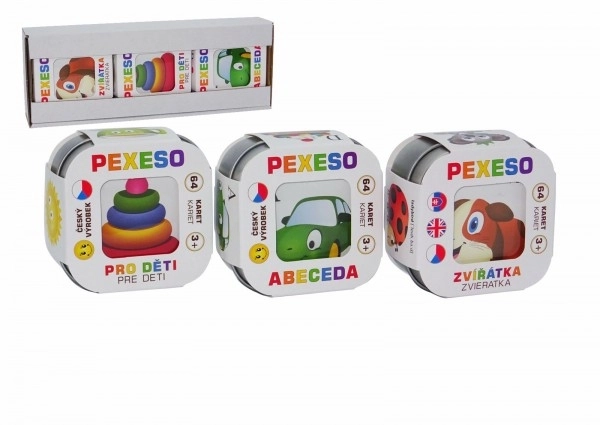 Pexeso Abeceda, Životinje i Dječja igračka