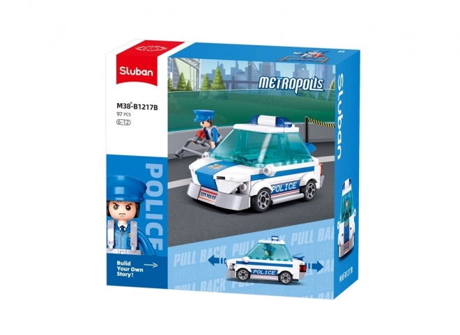 Sluban Metropolis M38-B1217B Gradska policijska patrola