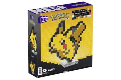 Mega Bloks Pokémon Piksel art - Pikachu HTH74