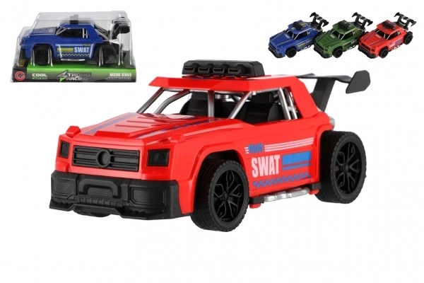 Plastični trkaći automobil na oprugu - 16 cm