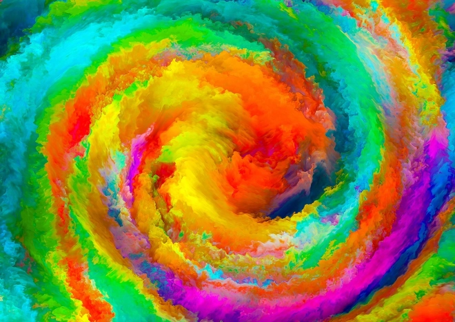 Enjoy puzzle šarena spirala 1000 dijelova
