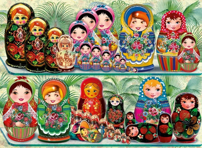 Puzzle Matrioške 6000 dijelova
