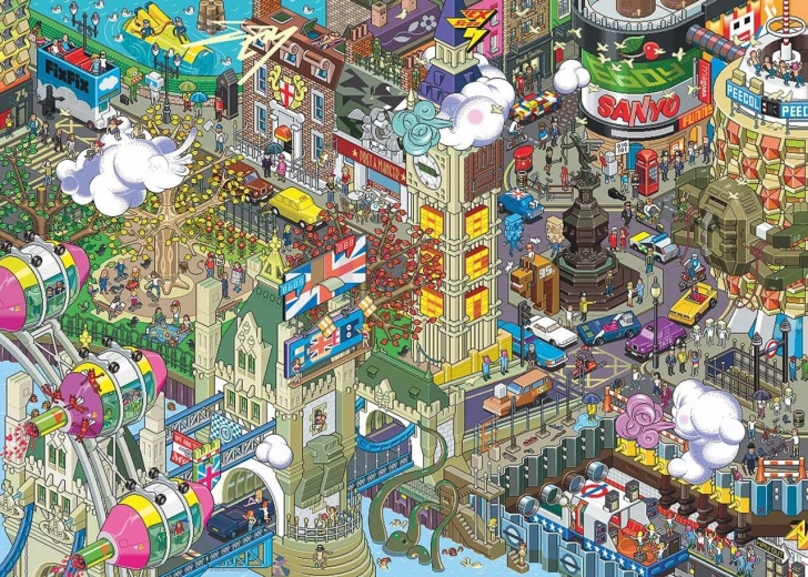 Slagalica 1000 dijelova London – Pixorama