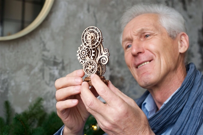 Ugears 3D drvene mehaničke puzzle Steampunk satovi