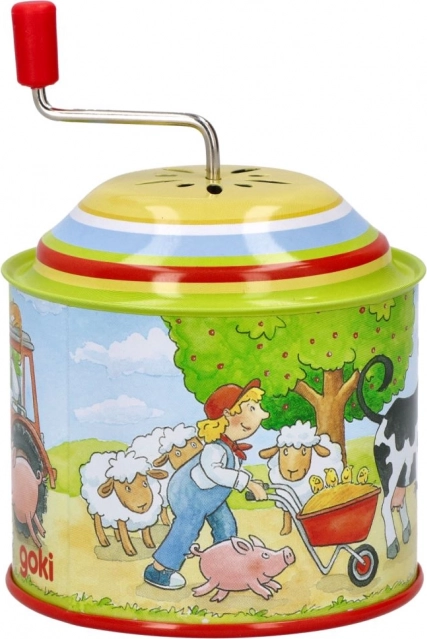 Glazbena kutija s motivom farme