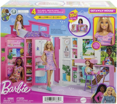 Barbie udobna kućica s lutkom