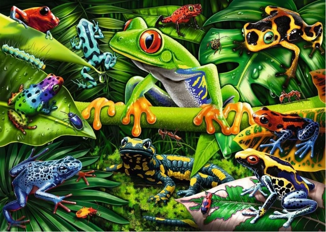 Puzzle Nevjerojatni vodozemci 35 dijelova
