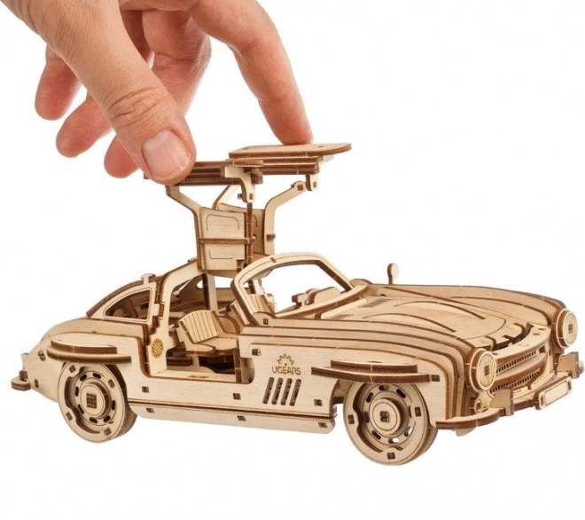 Ugears 3D drvene mehaničke puzzle Auto Winged Sports Coupe