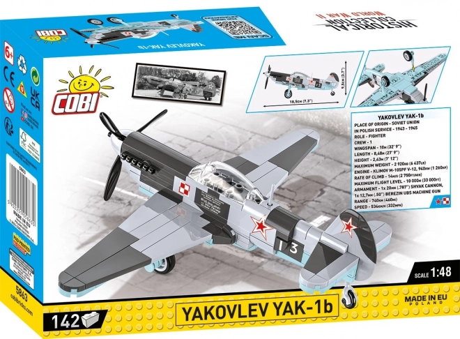 Set za izgradnju aviona Yakovlev Yak-1b