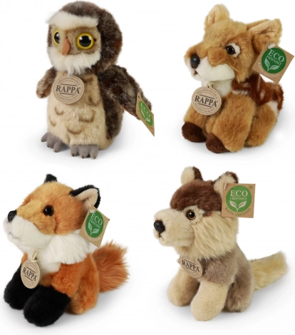 Plišane šumske životinjice 16 cm eco-friendly RAPPA