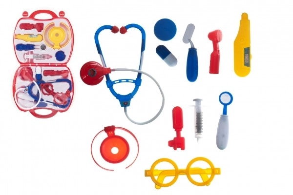 Set doktor/liječnik plastika u plastičnom kovčegu u blisteru 23x40x4cm