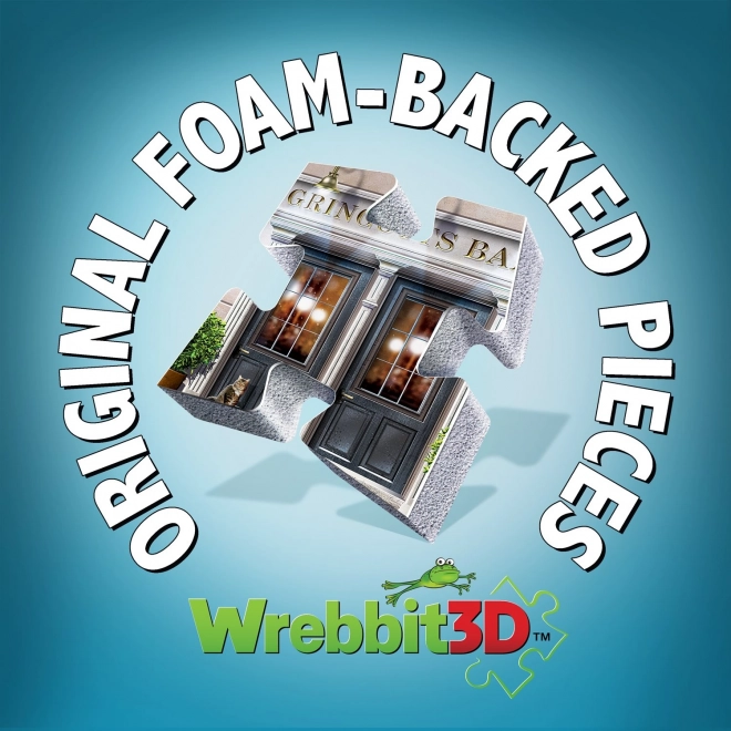 3D puzzle WREBBIT Harry Potter: Gringottova banka 300 dijelova
