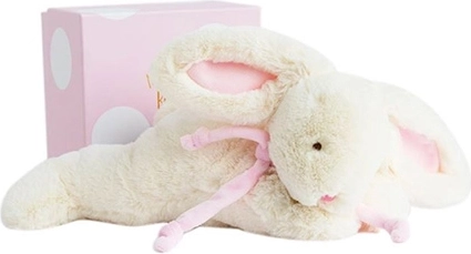 Doudou plišani zeko ružičasti 30 cm