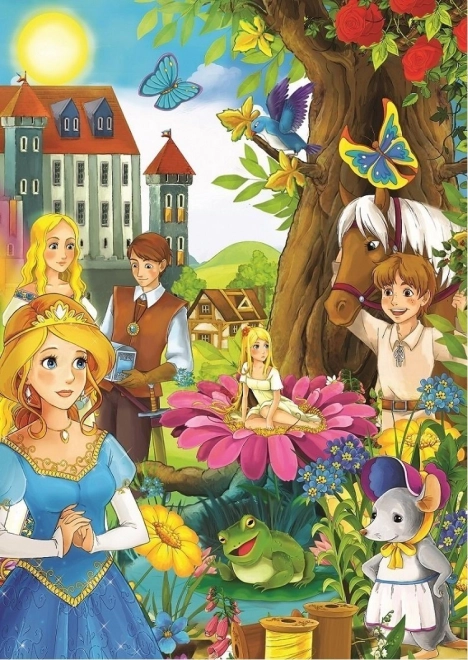puzzle bajkovski dvorac 200 dijelova