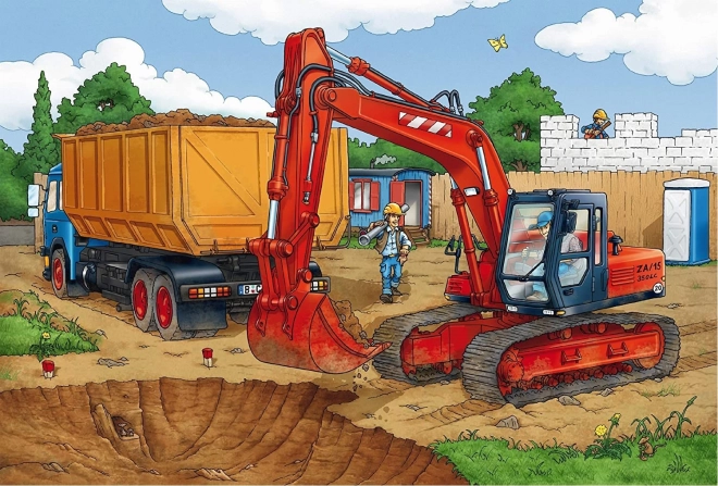SCHMIDT Puzzle Na gradilištu 3x24 dijelova