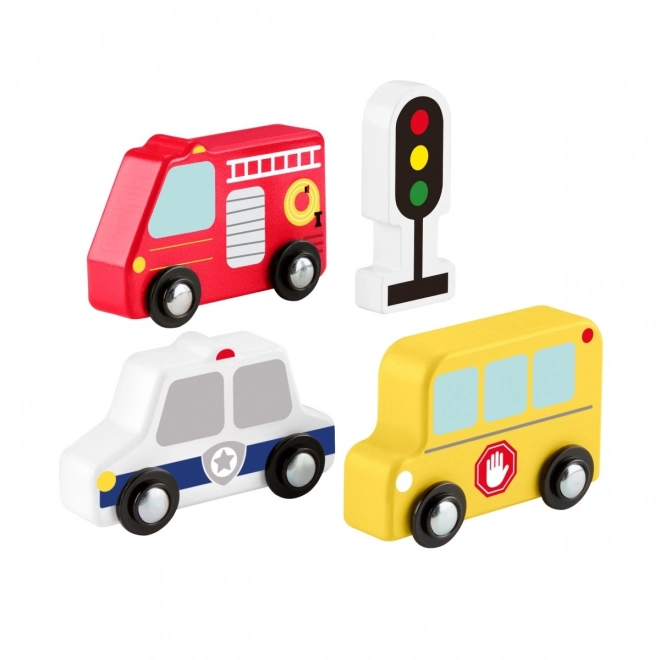 Drvena vozila set Fisher-Price