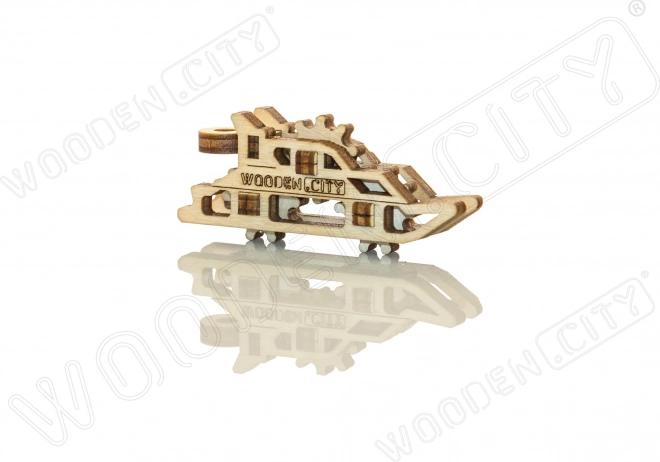 Drvene 3D puzzle mini set brodova