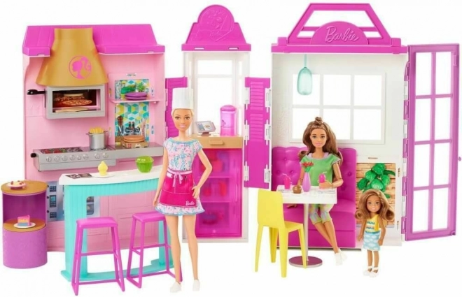 Barbie set Restoran s priborom
