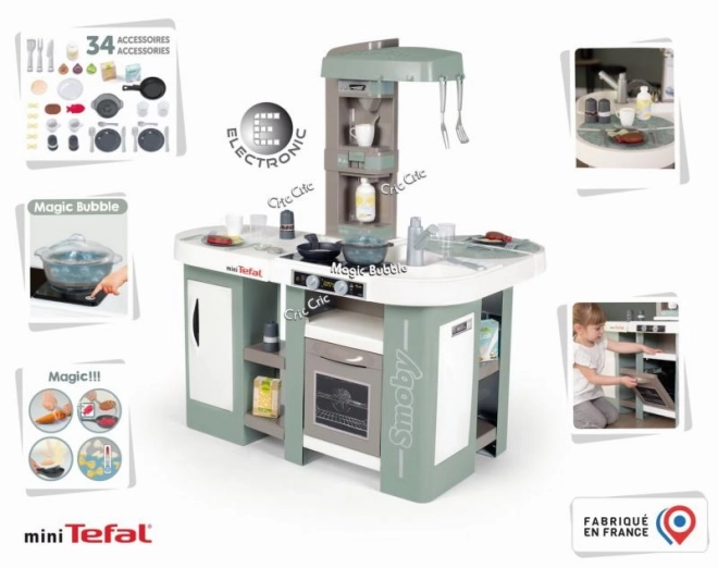 Smoby Mini Tefal Studio Kuhinja Bubble XL s 34 dodatka