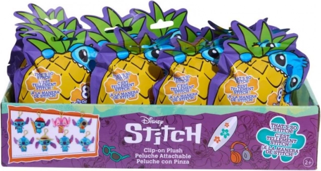 Stitch pliš s klipom (nasumičan odabir)