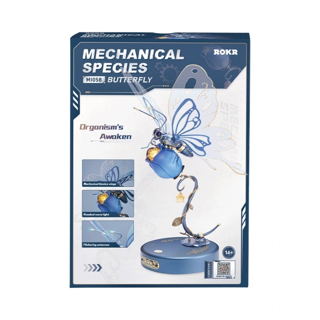 RoboTime 3D Mehanička Sklapanica Plavi Leptir