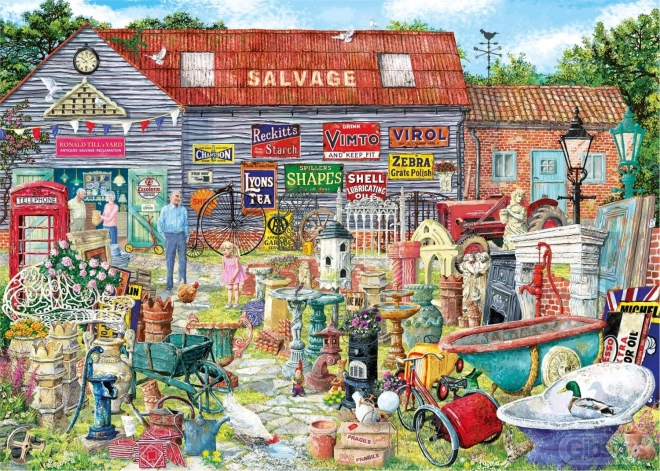 GIBSONS Puzzle Lonci i starudije za sitniš 1000 dijelova