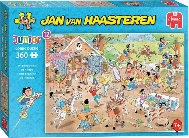 JUMBO Puzzle JvH Junior 12: Konjida 61kola 360 komada