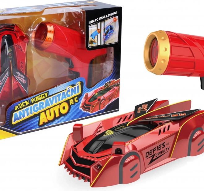 Rock Buggy antigravitacijski RC auto s laserom 15 cm crveno