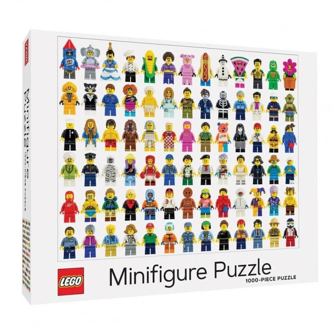 CHRONICLE BOOKS Puzzle LEGO4 Minifigurice 1000 dijelova