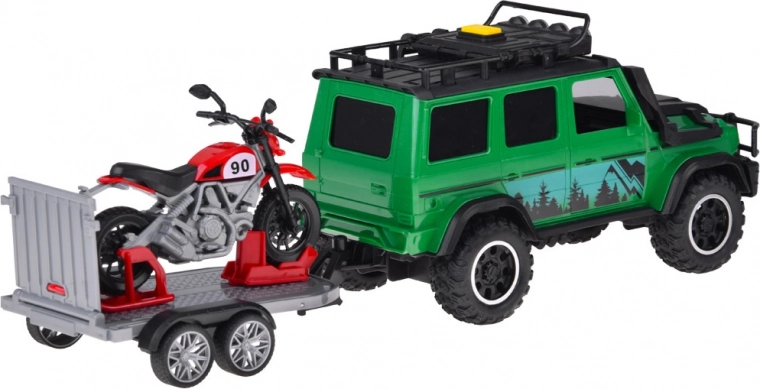 Preklopna rampa i siguran prijevoz motora