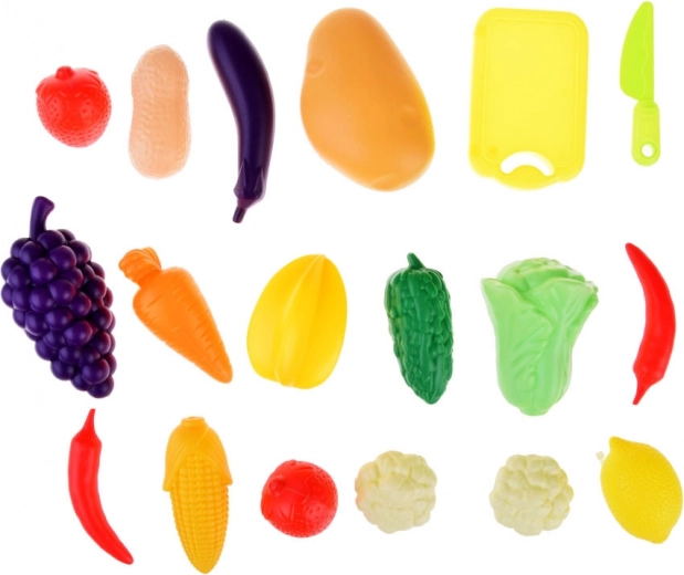 Šarolik set voća i povrća