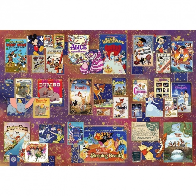 Puzzle 13500 dijelova Zlatno doba Disney