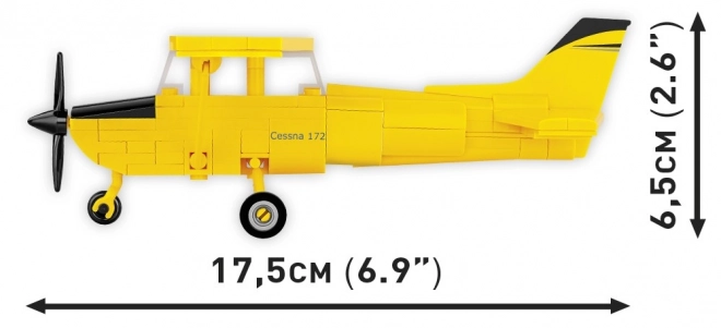 Cessna 172 Skyhawk komplet žuta