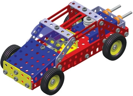 Merkur 016 Buggy - 205 dijelova