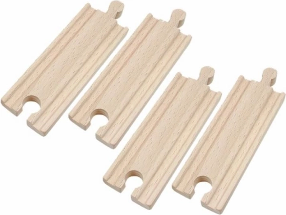 Set tračnica za drvenu željeznicu 11 cm – 4 komada