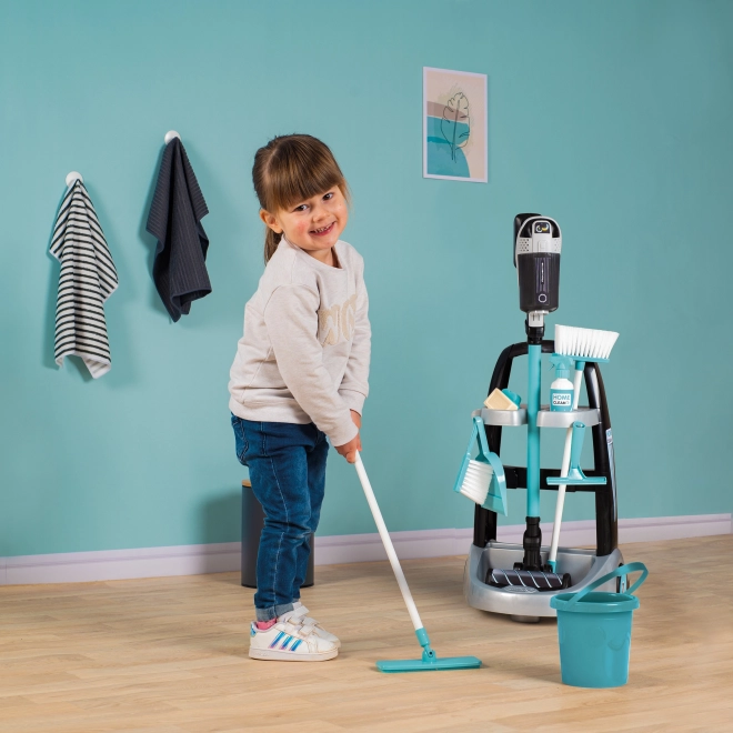 Smoby Rowenta kolica za čišćenje s usisavačem