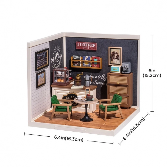RoboTime miniatura kućice Kavarna inspiracija