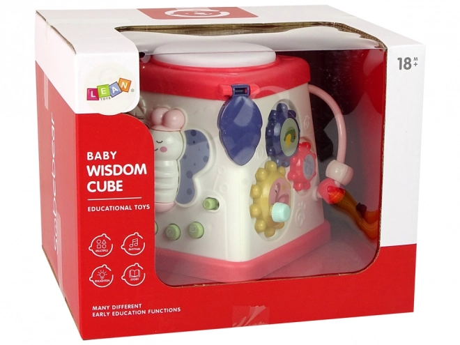 Edukacijska kocka za djecu Happy Melodies Lights Butterfly