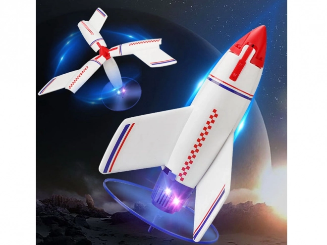 Leteća svemirska raketa za djecu