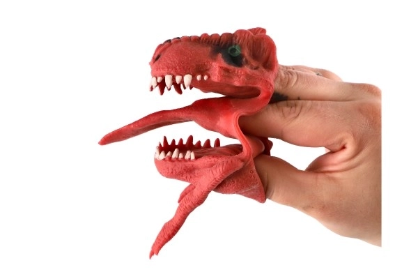 Lutka dinosaurus 6x8cm silikon 3 boje