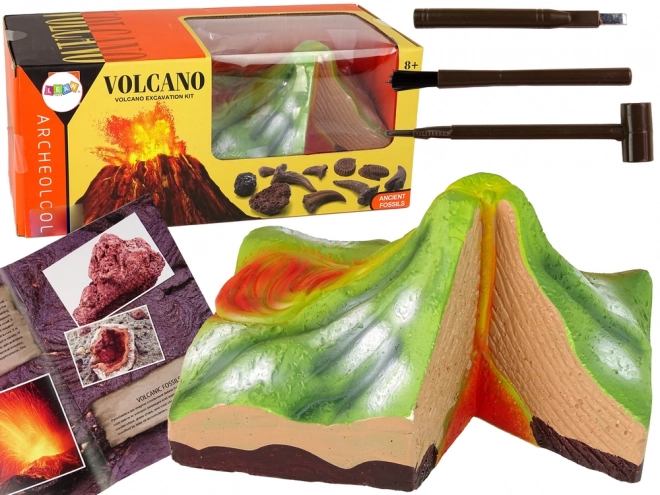 Edukativni set Vulkaniska iskopina