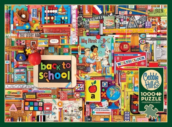 COBBLE HILL Puzzle Povratak u školu 1000 komada