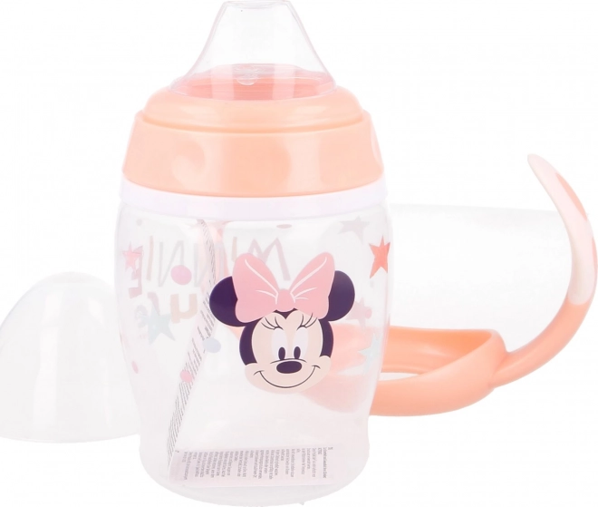 STOR Šalica s ručkama i silikonskim usnikom 270ml Minnie